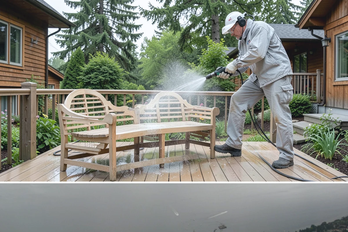 Painted Siding Cleaning in Des Moines, King County, WA - The drier late-spring-to-fall window lets the paint dry cleanly and keeps future mildew slower to form.