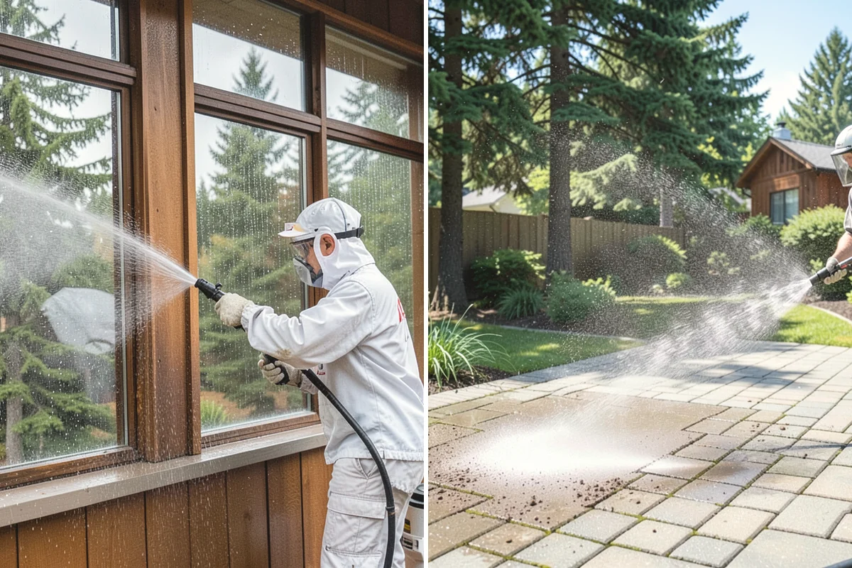 Painted Siding Cleaning in Duvall, King County, WA - Test the paint's condition and note any peeling