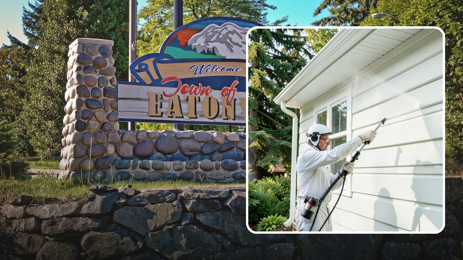 Painted Siding Cleaning in Eatonville, Pierce County, WA - Painted siding cleaning lifts grime and mildew while preserving the paint film, so your color stays bright instead of stripped.