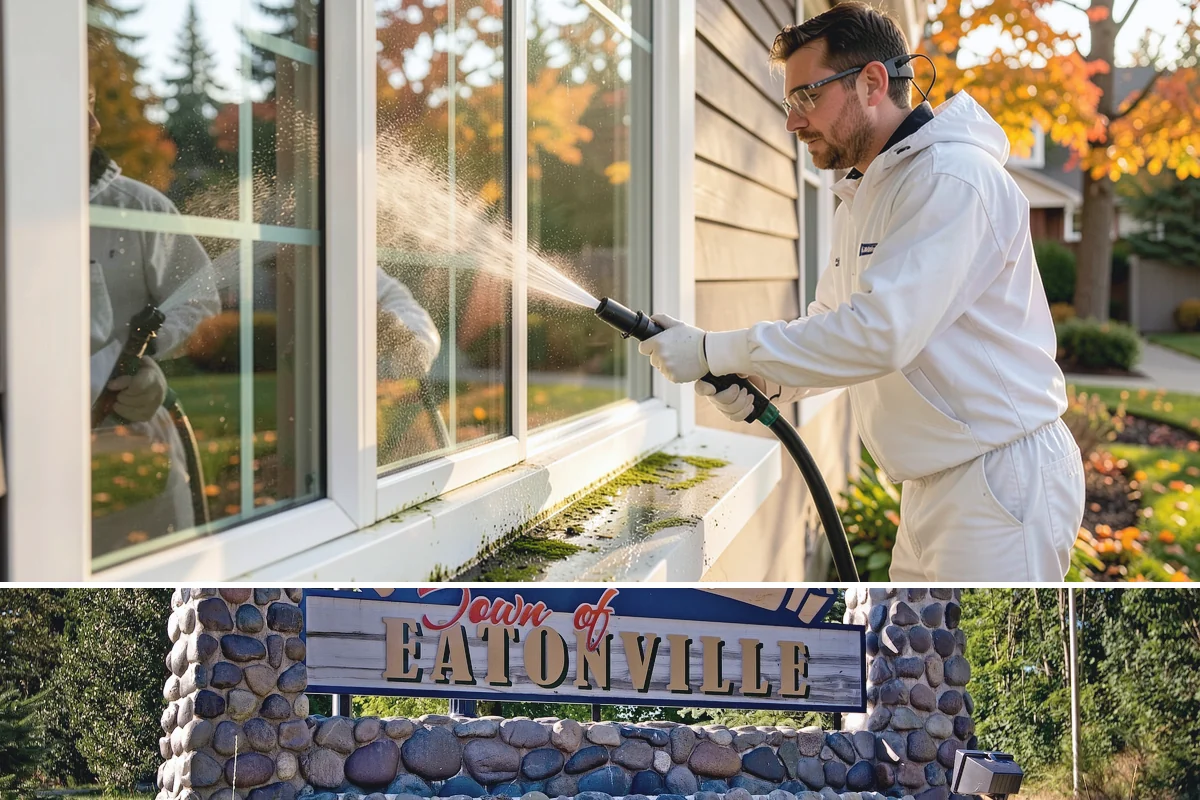 Painted Siding Cleaning in Eatonville, Pierce County, WA - The drier late-spring-to-fall window lets the paint dry cleanly and keeps future mildew slower to form.
