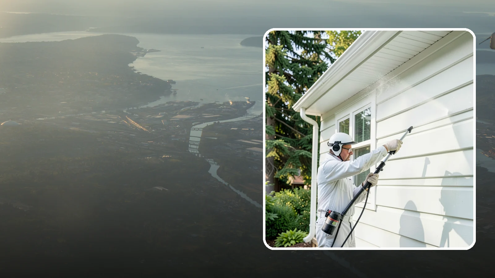 Painted Siding Cleaning in Fife, Pierce County, WA - Painted siding cleaning lifts grime and mildew while preserving the paint film, so your color stays bright instead of stripped.