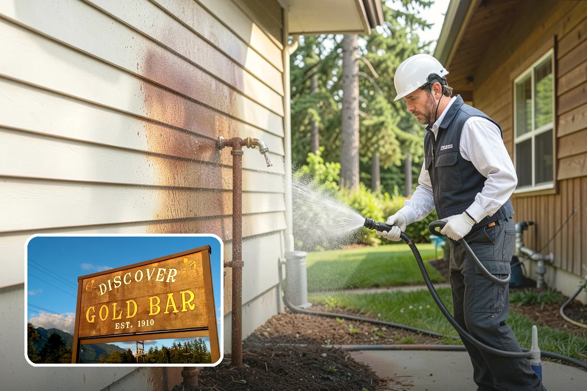 Painted Siding Cleaning in Gold Bar, Snohomish County, WA - Preserves the paint film while cleaning
