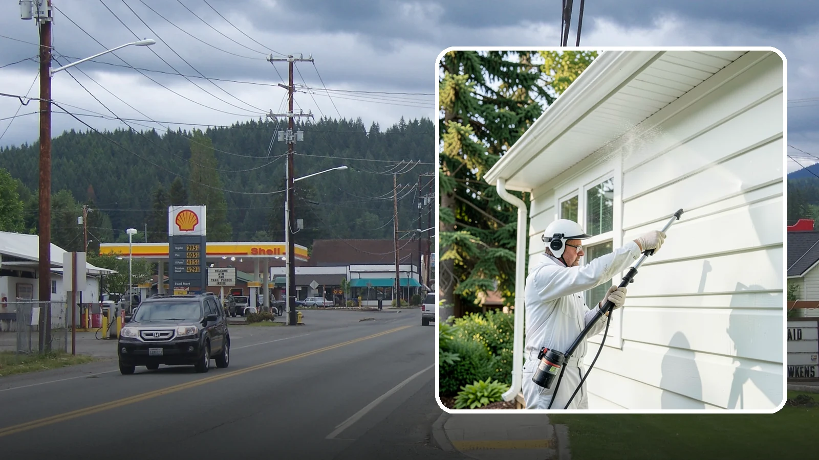 Painted Siding Cleaning in Granite Falls, Snohomish County, WA - Painted siding cleaning lifts grime and mildew while preserving the paint film, so your color stays bright instead of stripped.
