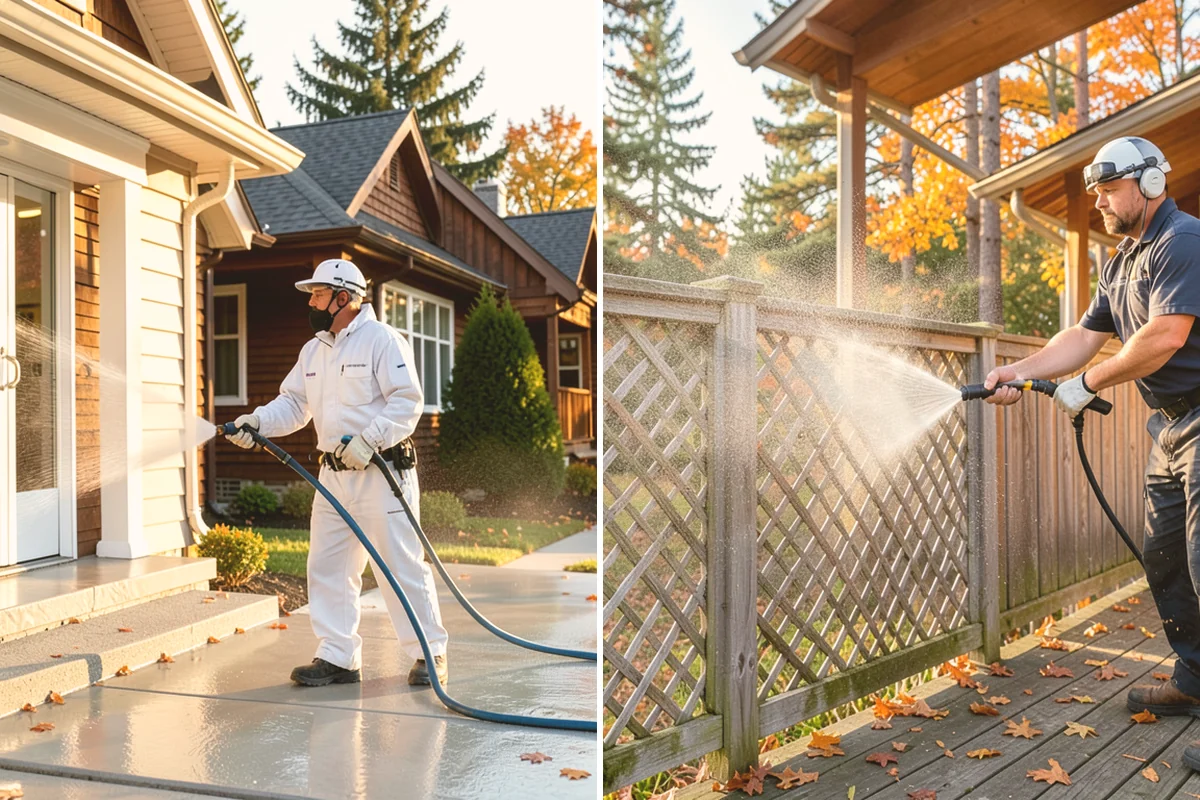 Painted Siding Cleaning in Kent, King County, WA - Test the paint's condition and note any peeling