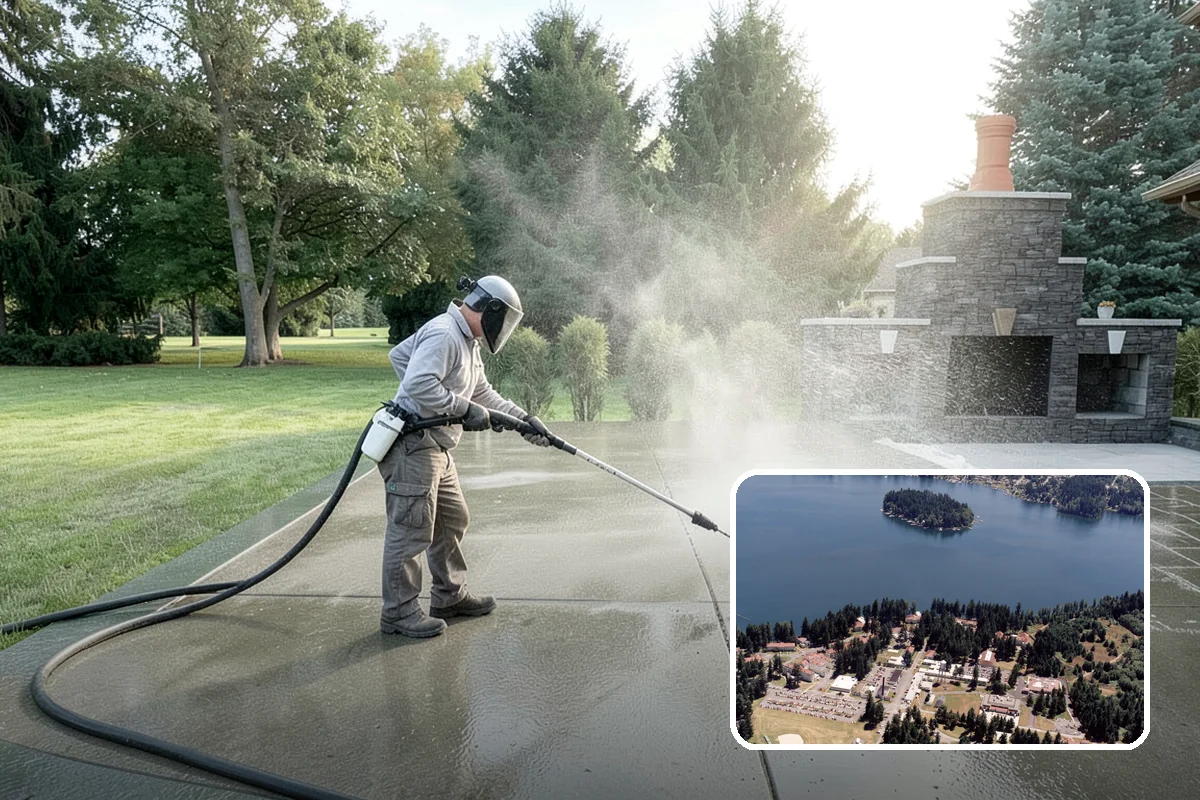 Painted Siding Cleaning in Lakewood, Pierce County, WA - Preserves the paint film while cleaning