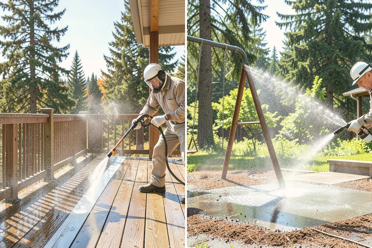 Painted Siding Cleaning in Langley, Island County, WA - Test the paint's condition and note any peeling