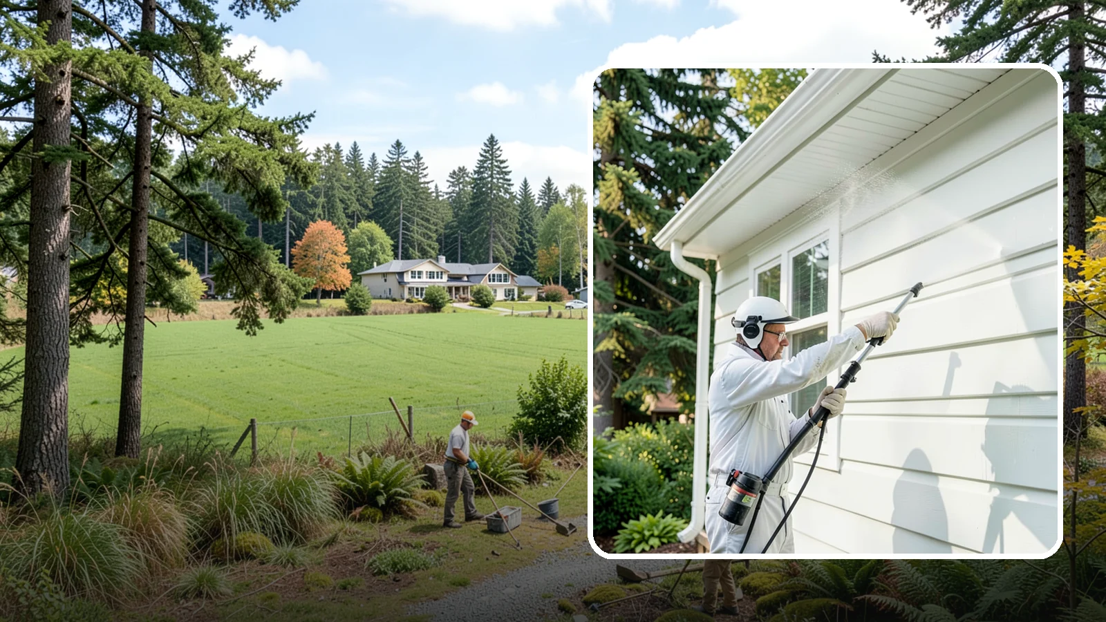Painted Siding Cleaning in Lyman, Skagit County, WA - Painted siding cleaning lifts grime and mildew while preserving the paint film, so your color stays bright instead of stripped.
