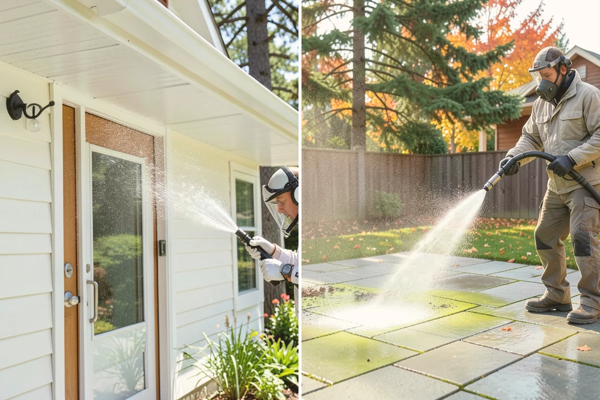 Painted Siding Cleaning in Lynnwood, Snohomish County, WA - Test the paint's condition and note any peeling