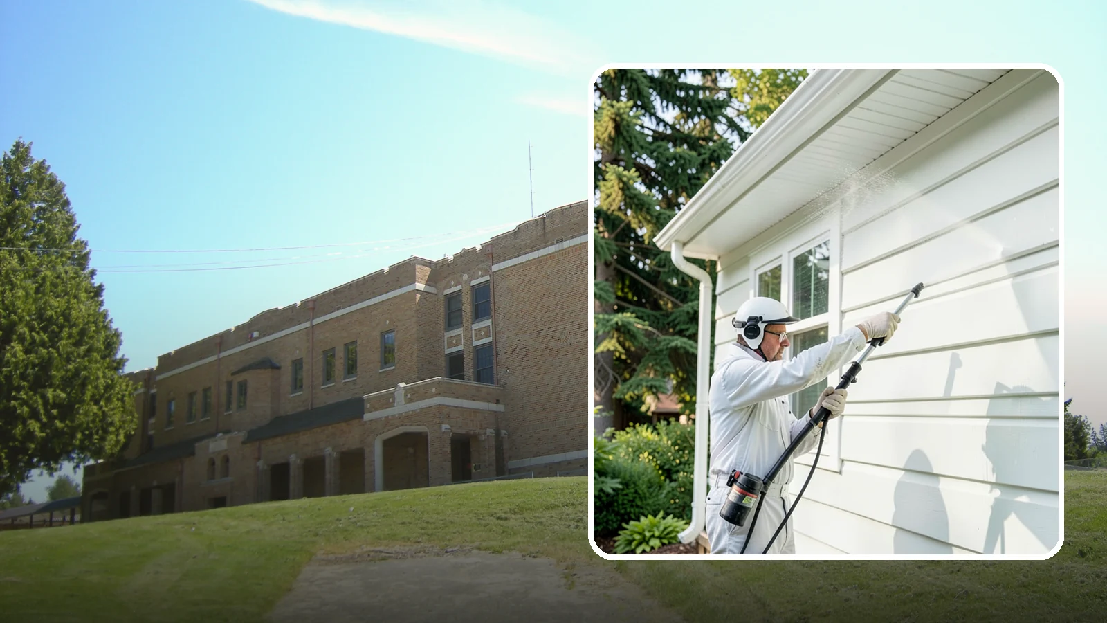 Painted Siding Cleaning in Maple Valley, King County, WA - Painted siding cleaning lifts grime and mildew while preserving the paint film, so your color stays bright instead of stripped.