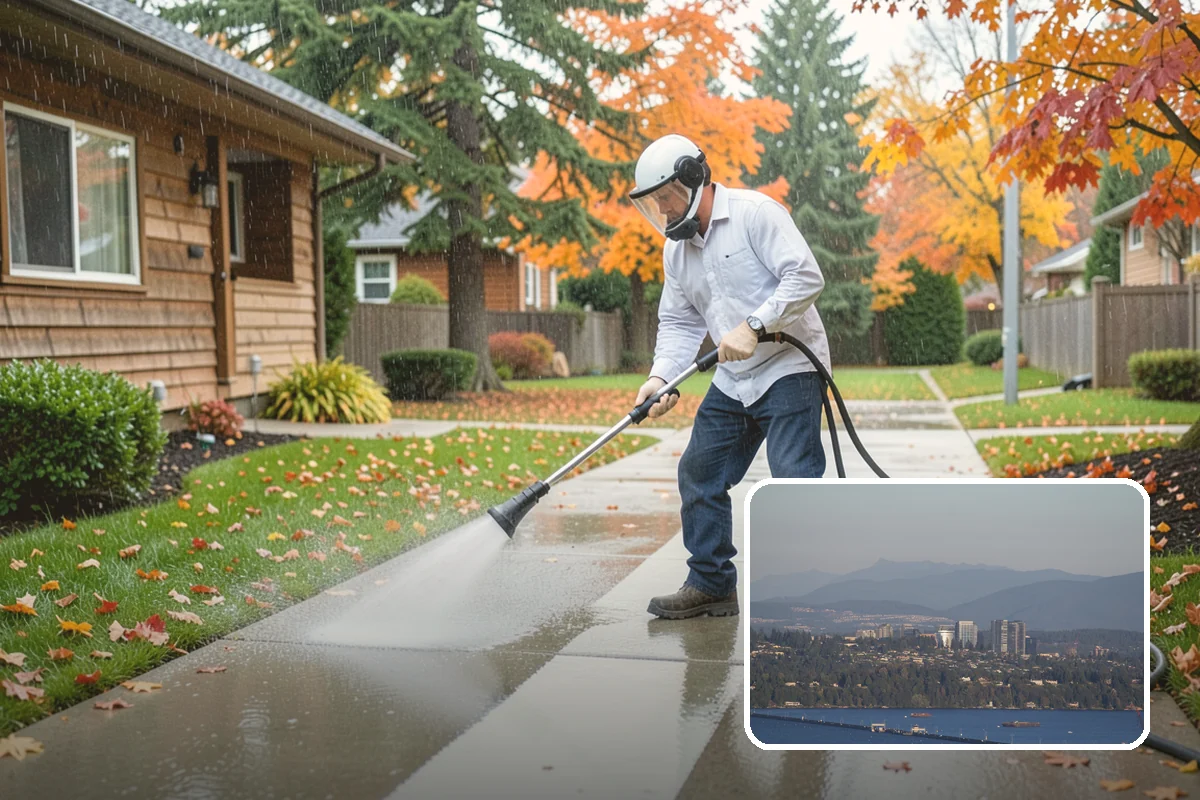 Painted Siding Cleaning in Medina, King County, WA - Preserves the paint film while cleaning
