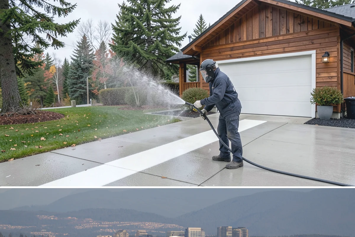 Painted Siding Cleaning in Medina, King County, WA - The drier late-spring-to-fall window lets the paint dry cleanly and keeps future mildew slower to form.