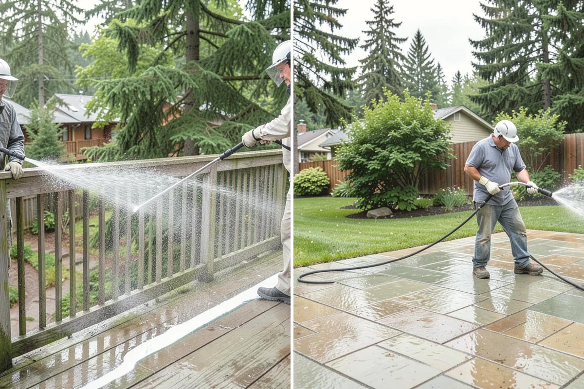 Painted Siding Cleaning in Mountlake Terrace, Snohomish County, WA - Test the paint's condition and note any peeling
