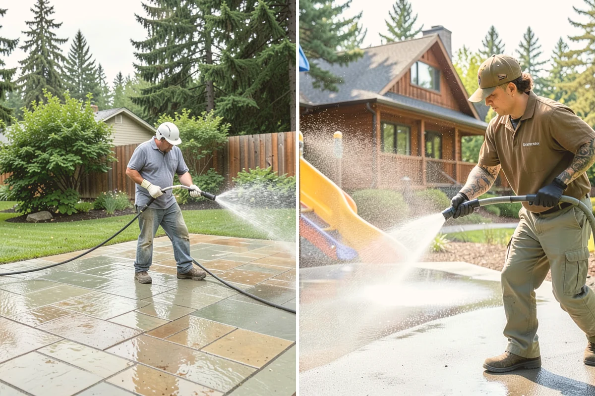 Painted Siding Cleaning in Newcastle, King County, WA - Test the paint's condition and note any peeling