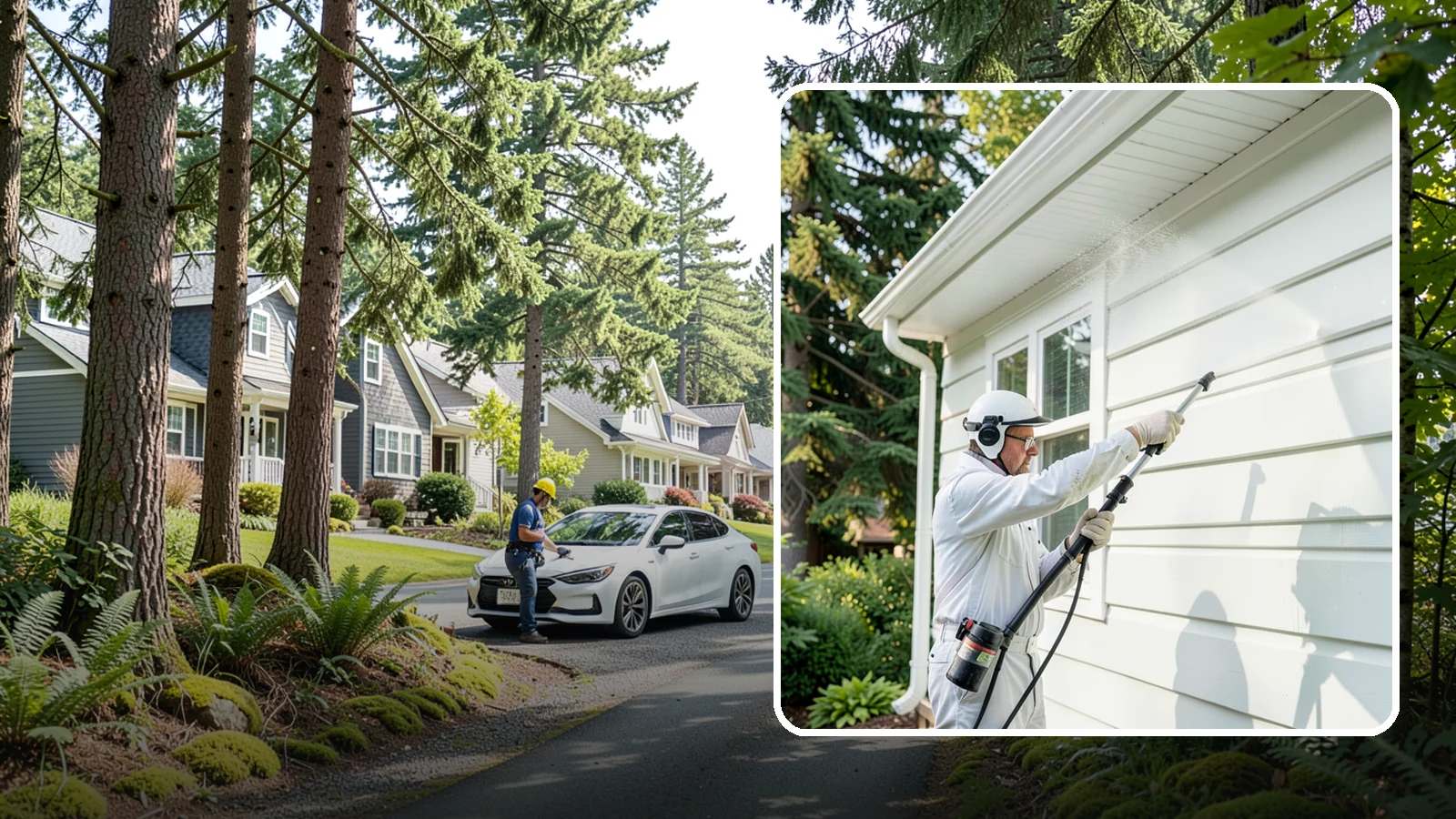 Painted Siding Cleaning in Normandy Park, King County, WA - Painted siding cleaning lifts grime and mildew while preserving the paint film, so your color stays bright instead of stripped.