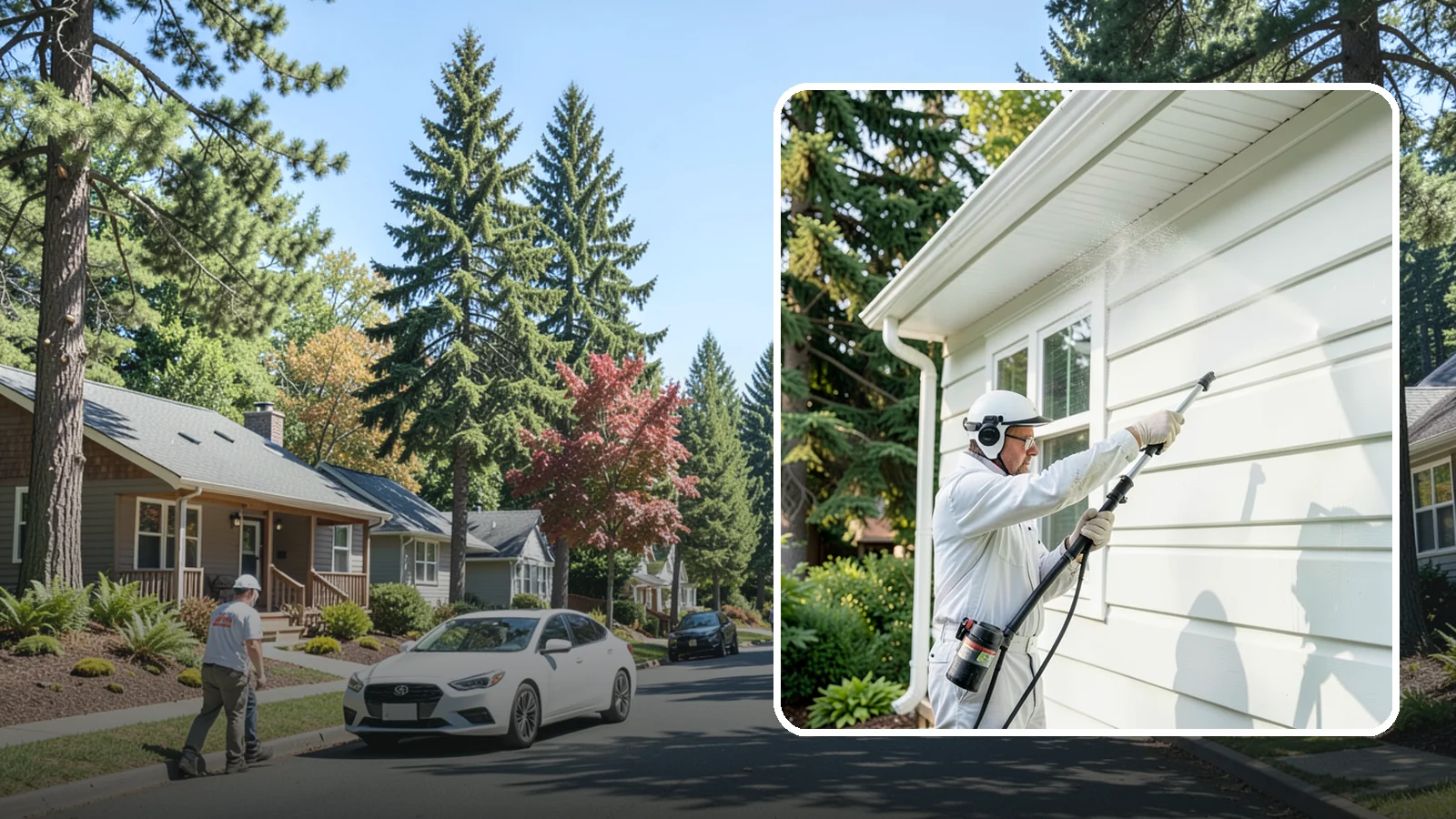 Painted Siding Cleaning in Orting, Pierce County, WA - Painted siding cleaning lifts grime and mildew while preserving the paint film, so your color stays bright instead of stripped.
