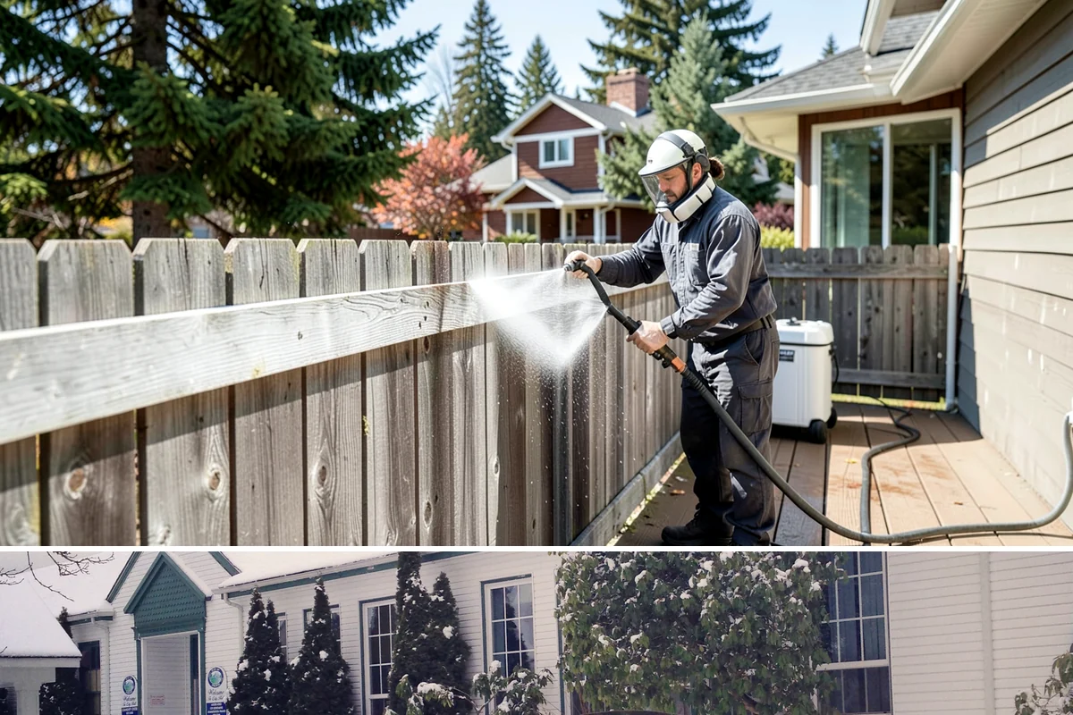 Painted Siding Cleaning in Pacific, King County, WA - The drier late-spring-to-fall window lets the paint dry cleanly and keeps future mildew slower to form.