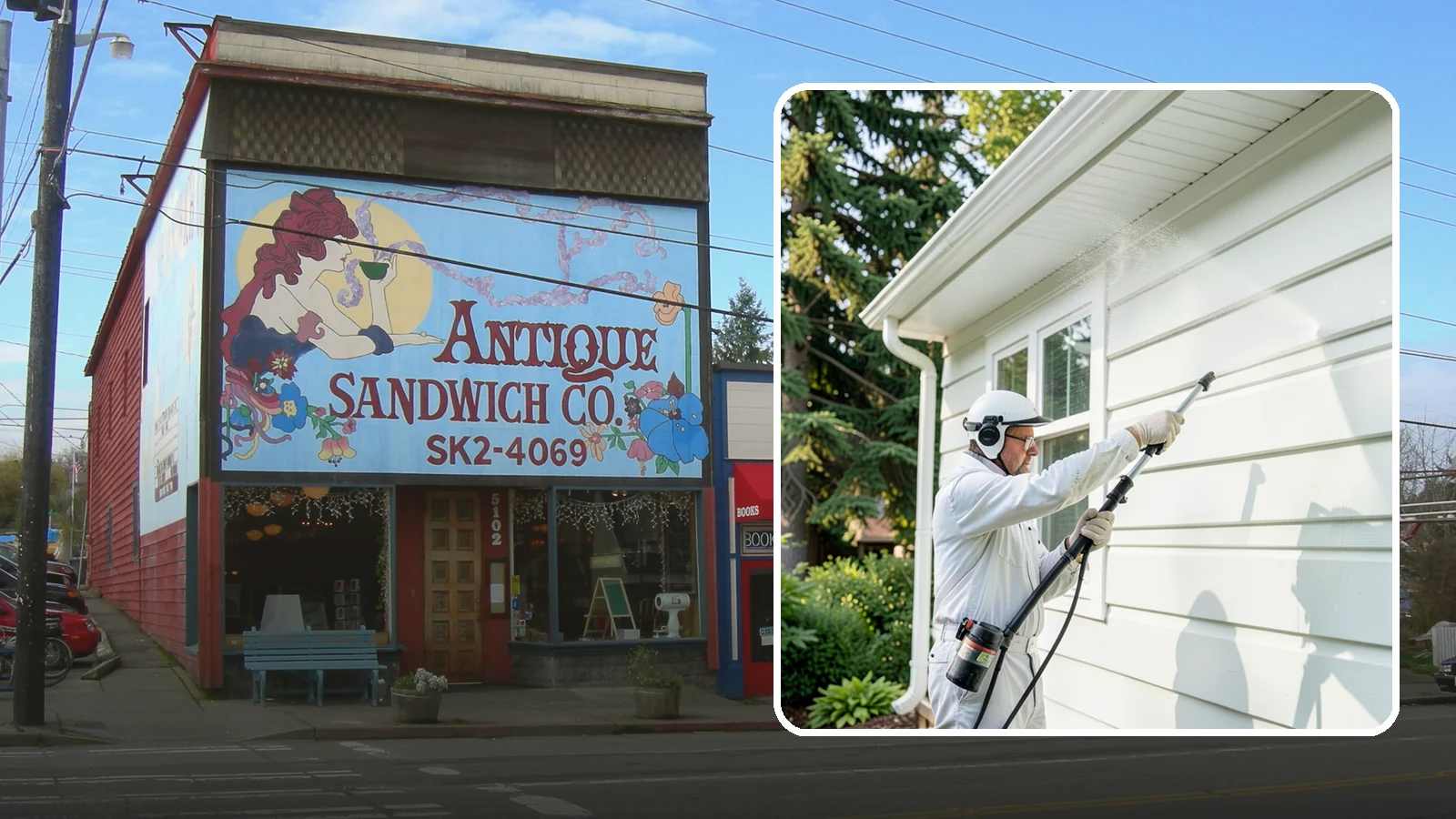 Painted Siding Cleaning in Ruston, Pierce County, WA - Painted siding cleaning lifts grime and mildew while preserving the paint film, so your color stays bright instead of stripped.