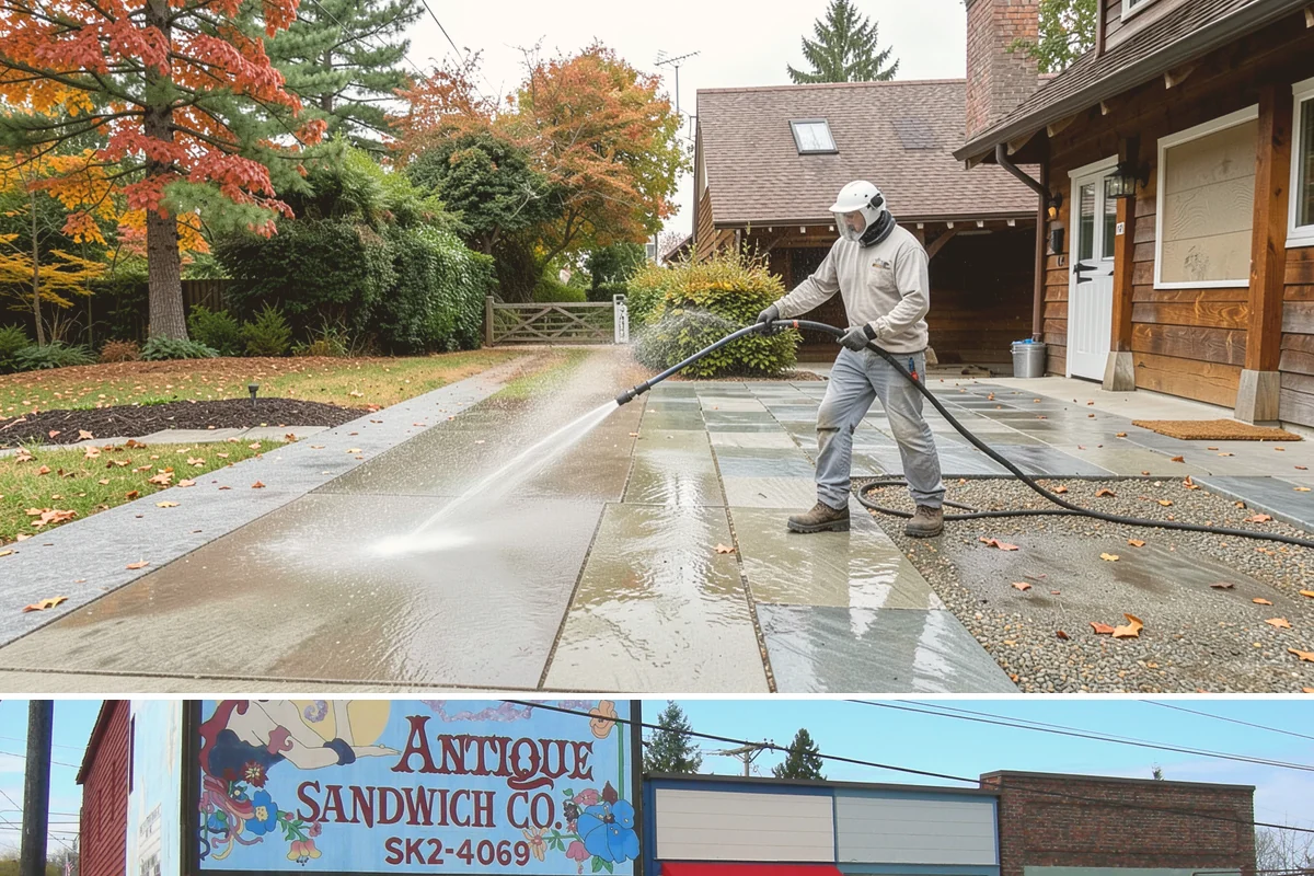 Painted Siding Cleaning in Ruston, Pierce County, WA - The drier late-spring-to-fall window lets the paint dry cleanly and keeps future mildew slower to form.