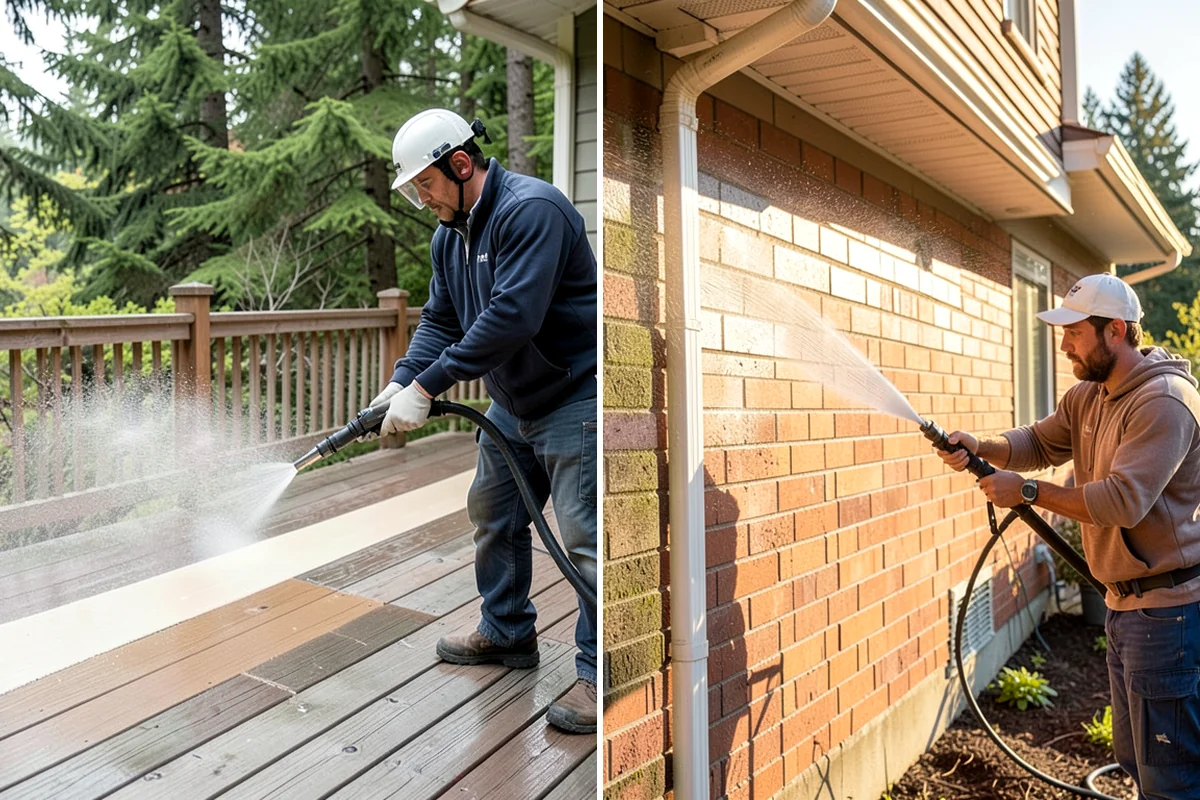 Painted Siding Cleaning in Seattle, King County, WA - Test the paint's condition and note any peeling