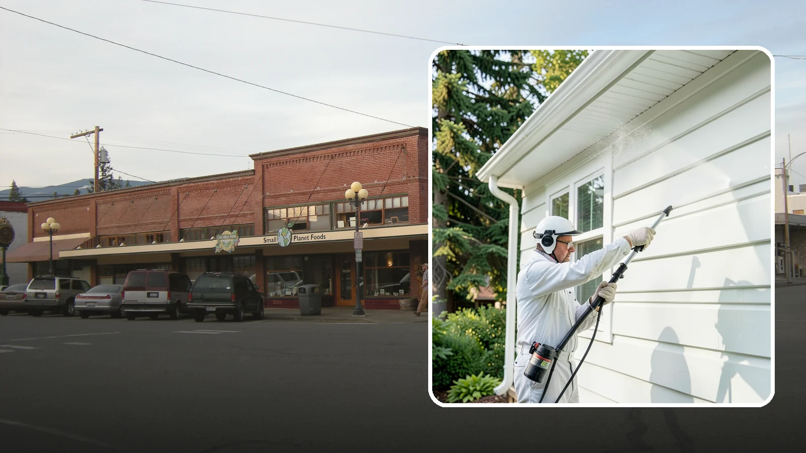 Painted Siding Cleaning in Sedro-Woolley, Skagit County, WA - Painted siding cleaning lifts grime and mildew while preserving the paint film, so your color stays bright instead of stripped.