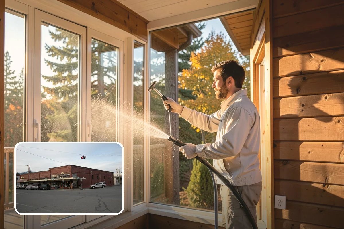 Painted Siding Cleaning in Sedro-Woolley, Skagit County, WA - Preserves the paint film while cleaning