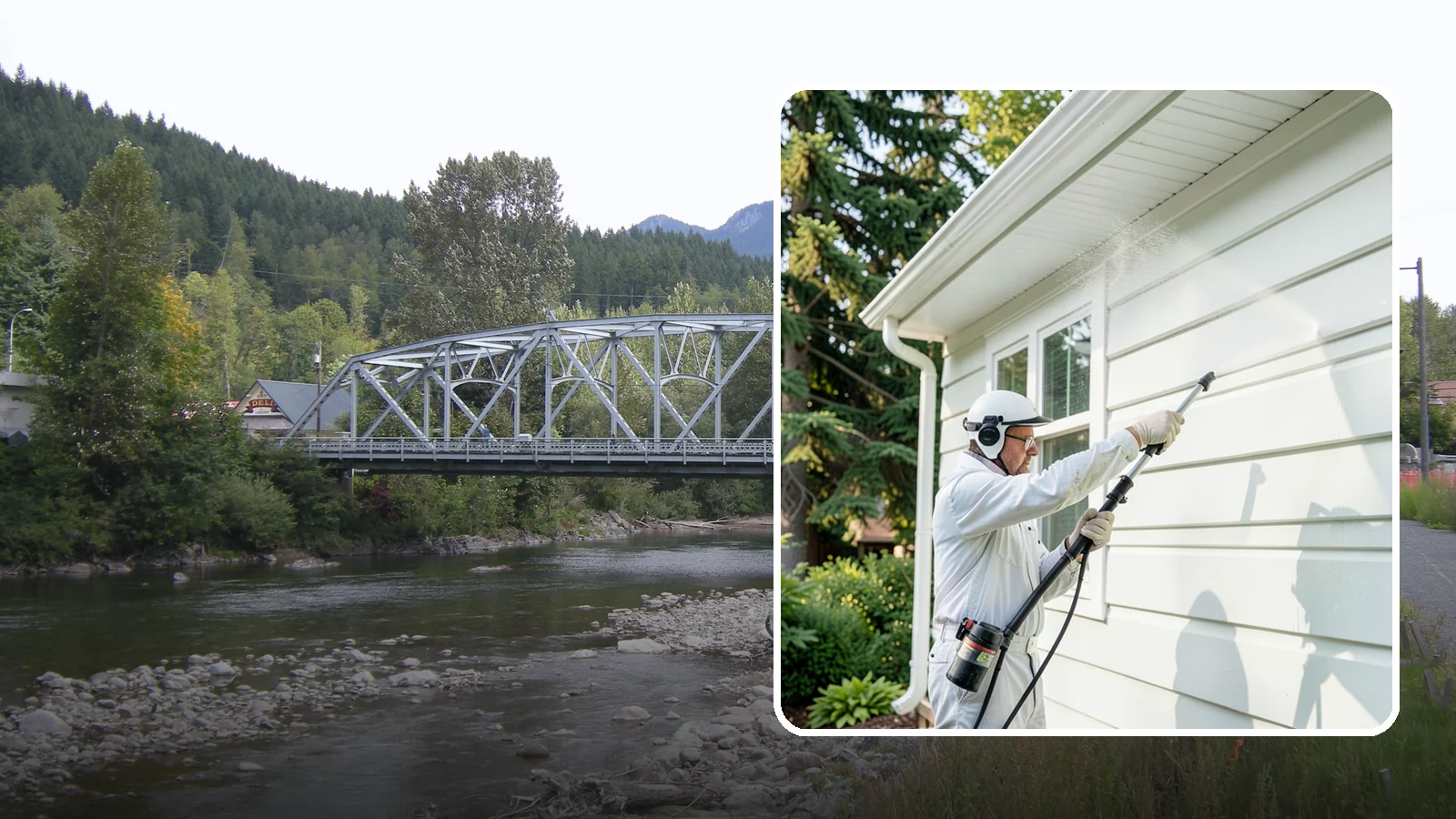 Painted Siding Cleaning in Skykomish, King County, WA - Painted siding cleaning lifts grime and mildew while preserving the paint film, so your color stays bright instead of stripped.