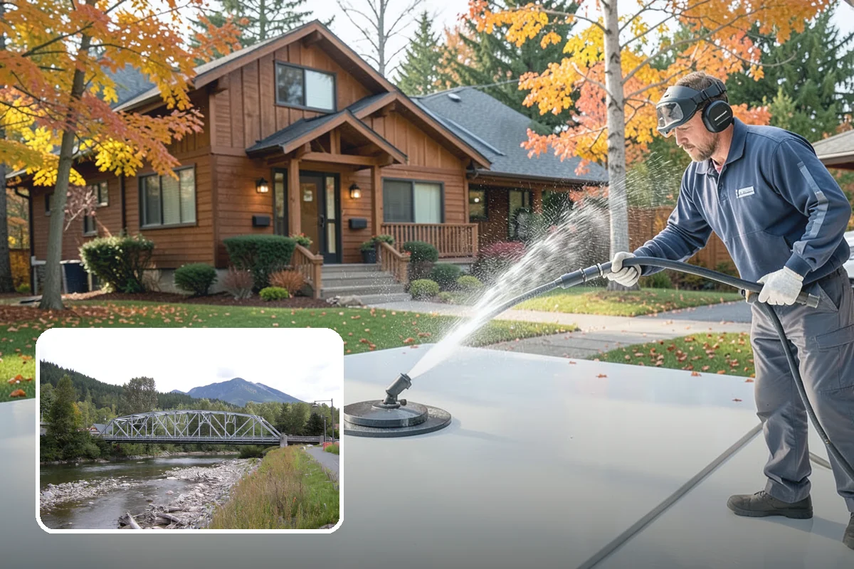 Painted Siding Cleaning in Skykomish, King County, WA - Preserves the paint film while cleaning