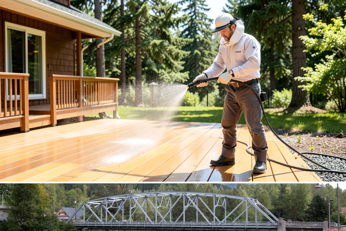 Painted Siding Cleaning in Skykomish, King County, WA - The drier late-spring-to-fall window lets the paint dry cleanly and keeps future mildew slower to form.