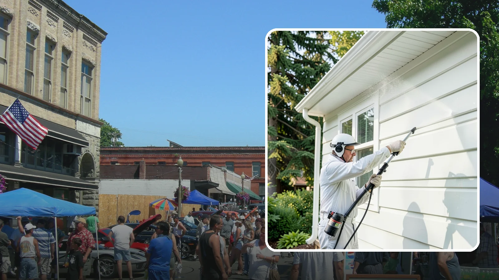 Painted Siding Cleaning in Snohomish, Snohomish County, WA - Painted siding cleaning lifts grime and mildew while preserving the paint film, so your color stays bright instead of stripped.