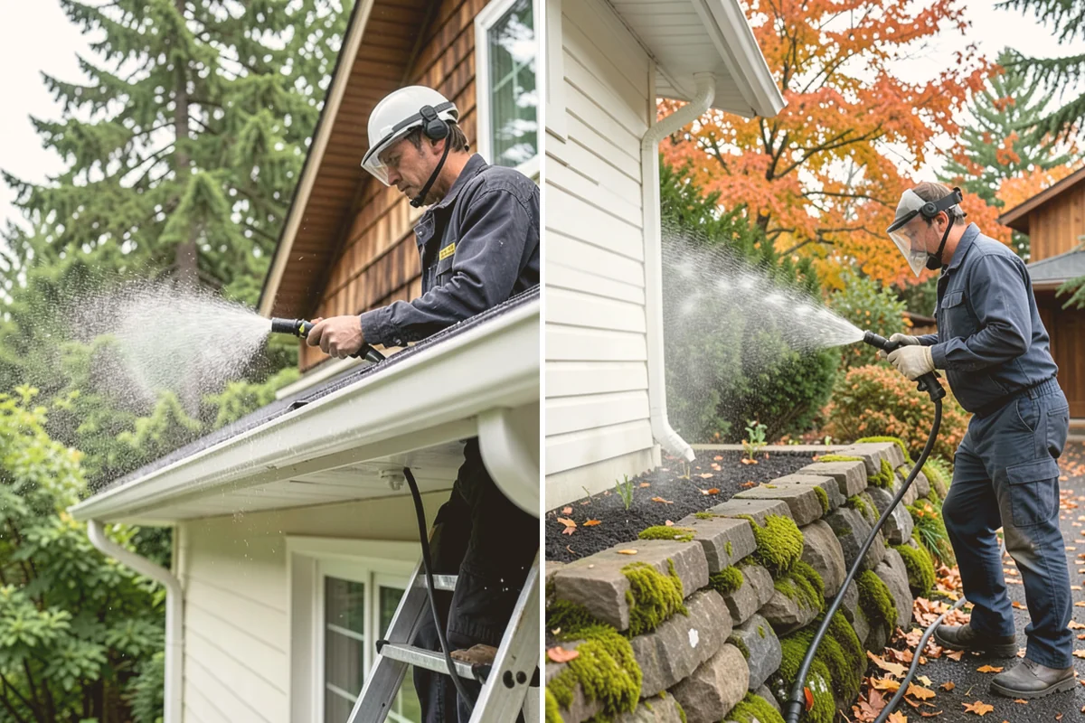 Painted Siding Cleaning in Snohomish, Snohomish County, WA - Test the paint's condition and note any peeling