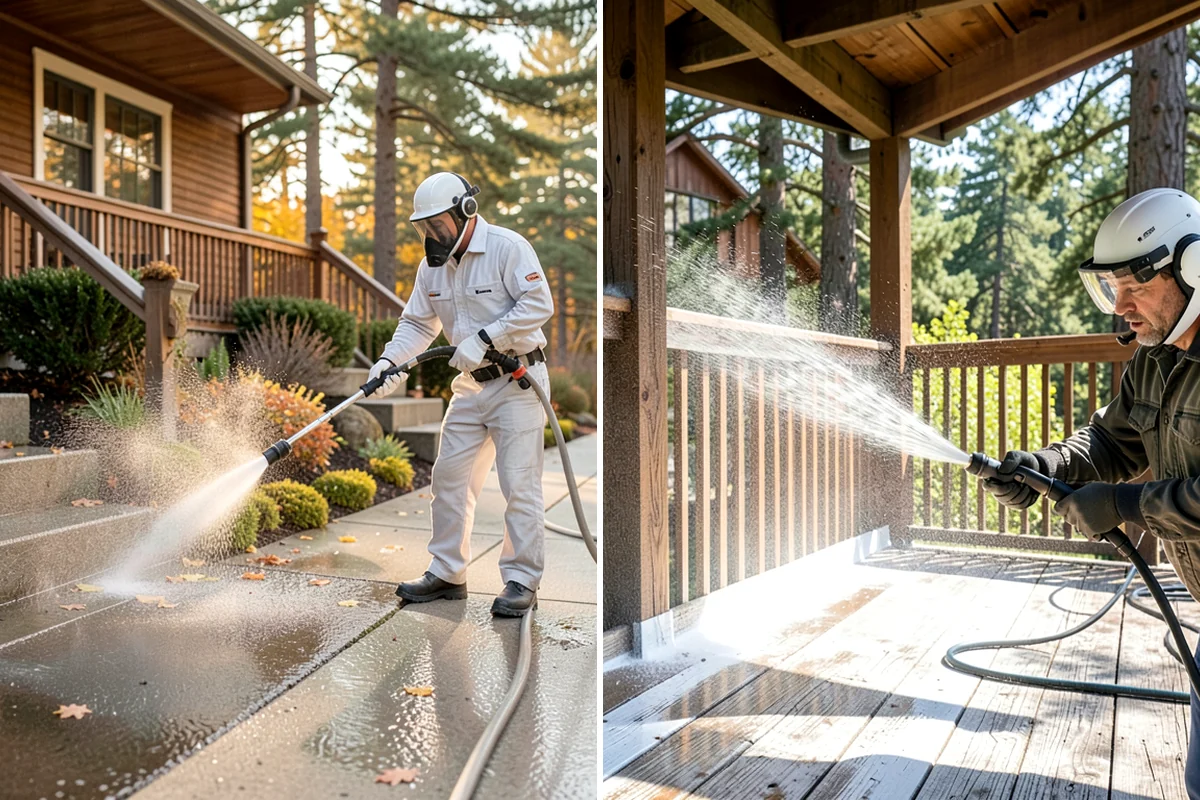 Painted Siding Cleaning in Snoqualmie, King County, WA - Test the paint's condition and note any peeling