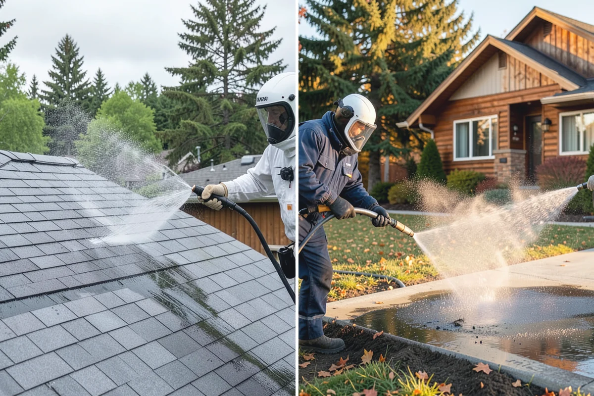 Painted Siding Cleaning in South Prairie, Pierce County, WA - Test the paint's condition and note any peeling