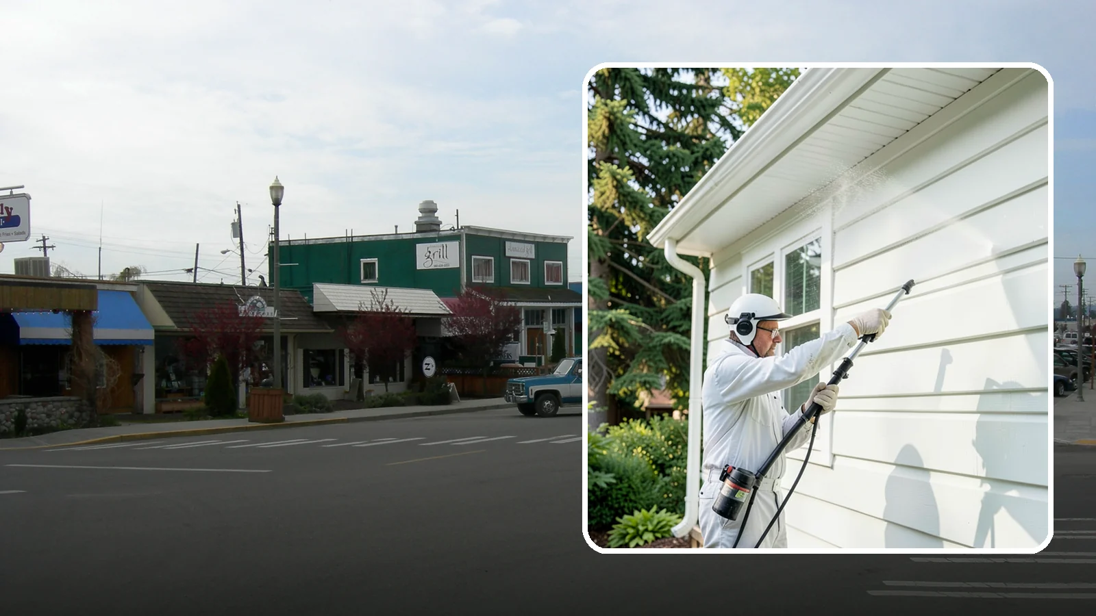 Painted Siding Cleaning in Stanwood, Snohomish County, WA - Painted siding cleaning lifts grime and mildew while preserving the paint film, so your color stays bright instead of stripped.
