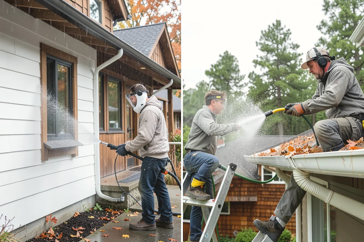 Painted Siding Cleaning in Tukwila, King County, WA - Test the paint's condition and note any peeling