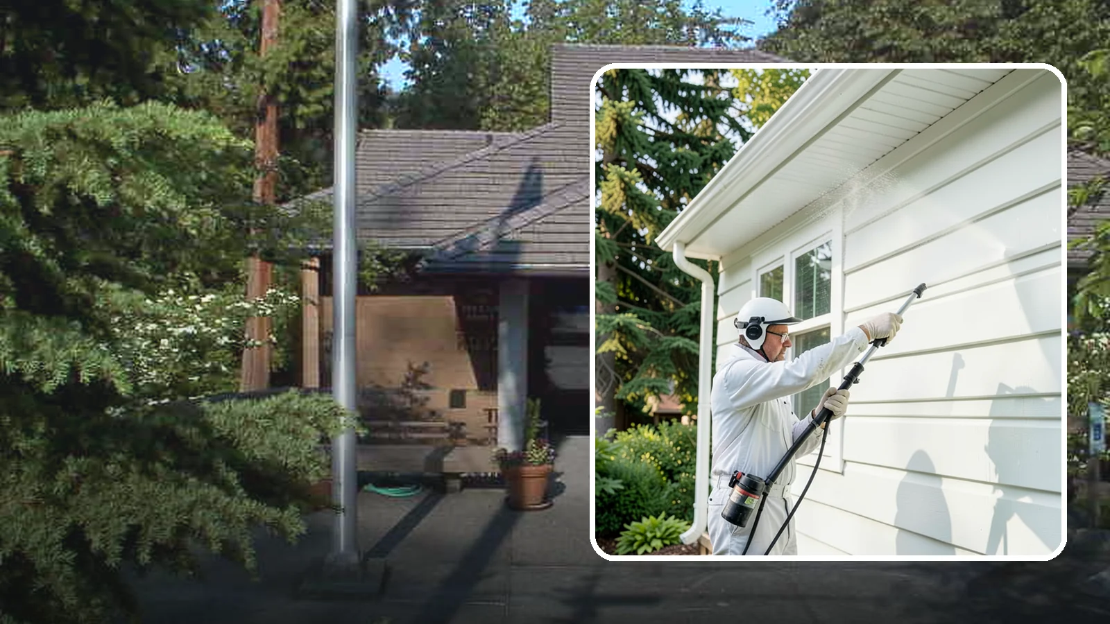 Painted Siding Cleaning in Yarrow Point, King County, WA - Painted siding cleaning lifts grime and mildew while preserving the paint film, so your color stays bright instead of stripped.