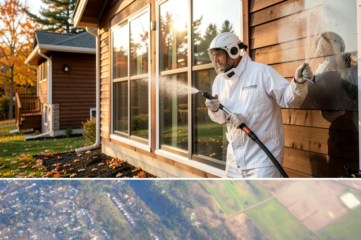 Painted Surface Cleaning in Algona, King County, WA - Clean painted surfaces in late spring so mildew and winter grime are cleared before the drier months.