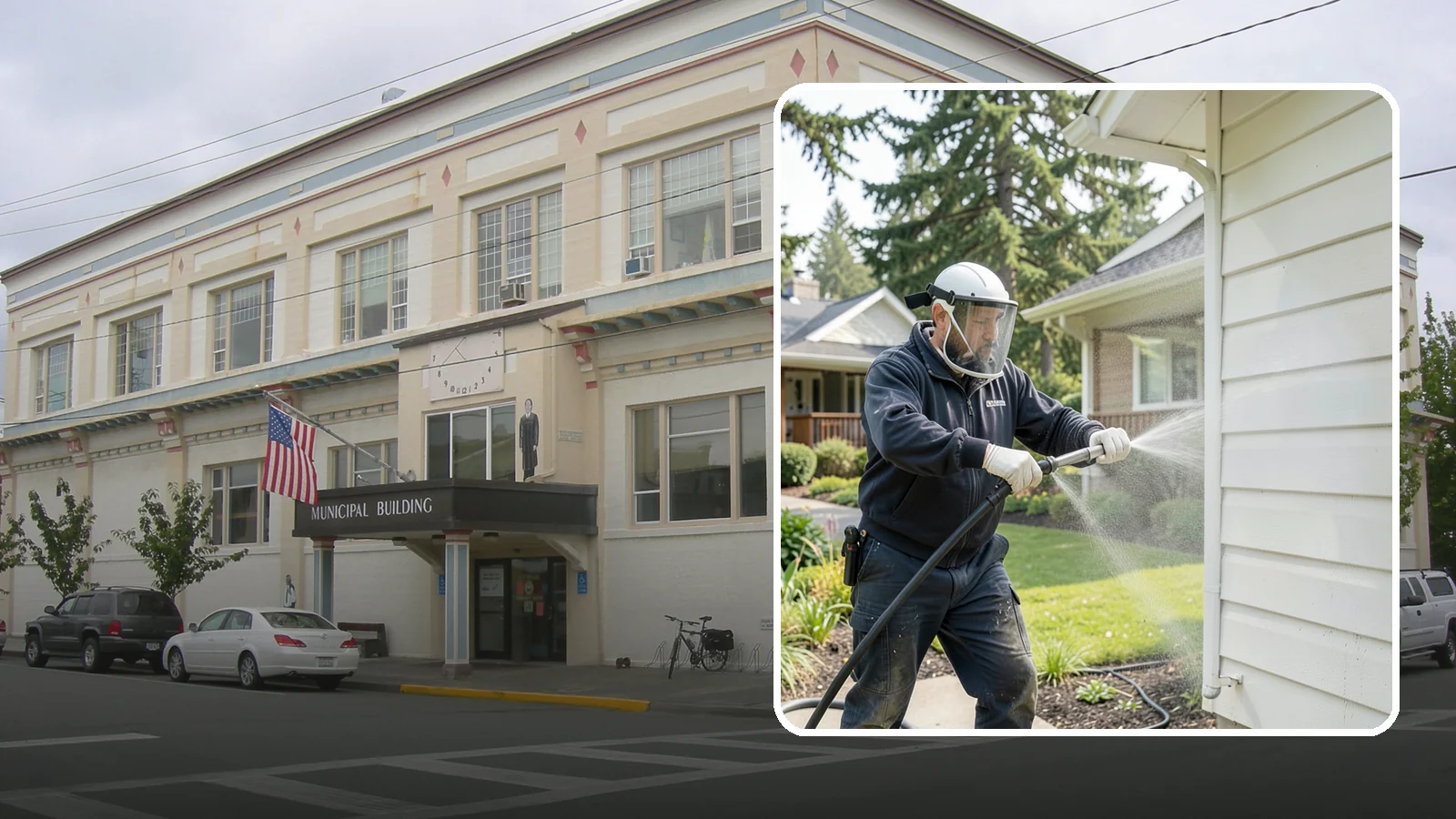 Painted Surface Cleaning in Anacortes, Skagit County, WA - Low-pressure cleaning of painted siding, trim, and surfaces that lifts grime and mildew without harming the finish.