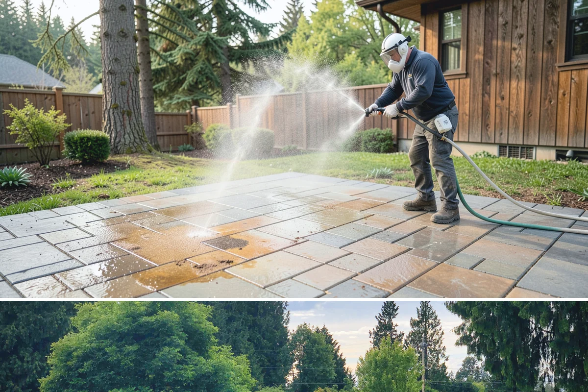 Painted Surface Cleaning in Bonney Lake, Pierce County, WA - Clean painted surfaces in late spring so mildew and winter grime are cleared before the drier months.