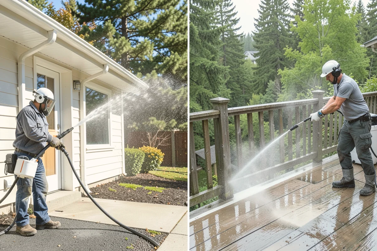 Painted Surface Cleaning in Bothell, King County, WA - Inspect the painted surfaces and their condition