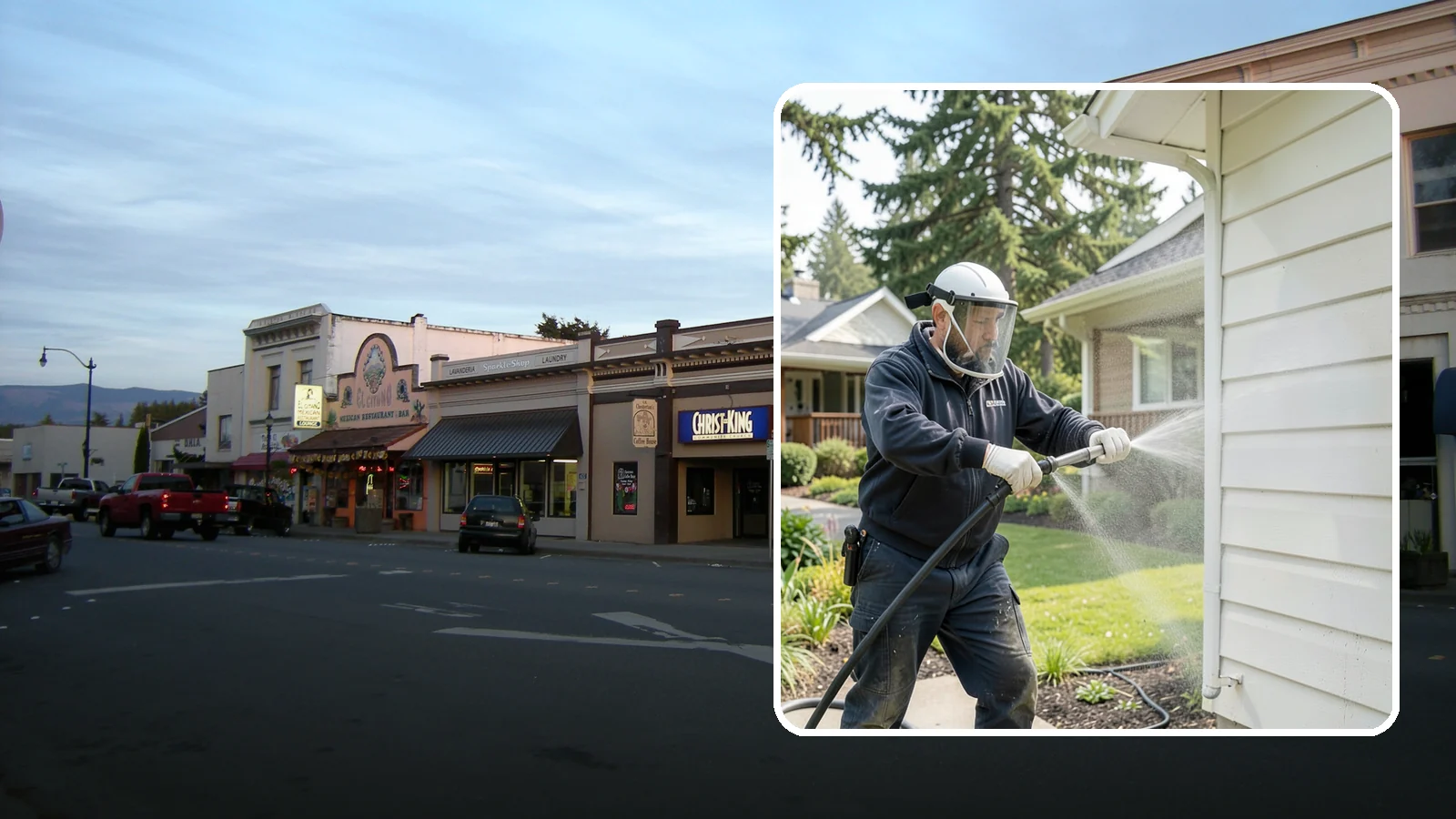 Painted Surface Cleaning in Burlington, Skagit County, WA - Low-pressure cleaning of painted siding, trim, and surfaces that lifts grime and mildew without harming the finish.