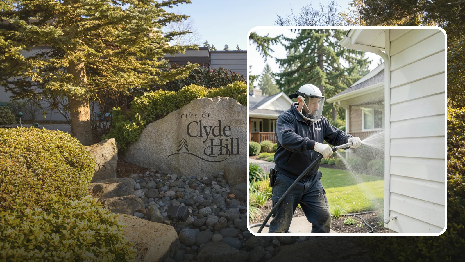 Painted Surface Cleaning in Clyde Hill, King County, WA - Low-pressure cleaning of painted siding, trim, and surfaces that lifts grime and mildew without harming the finish.