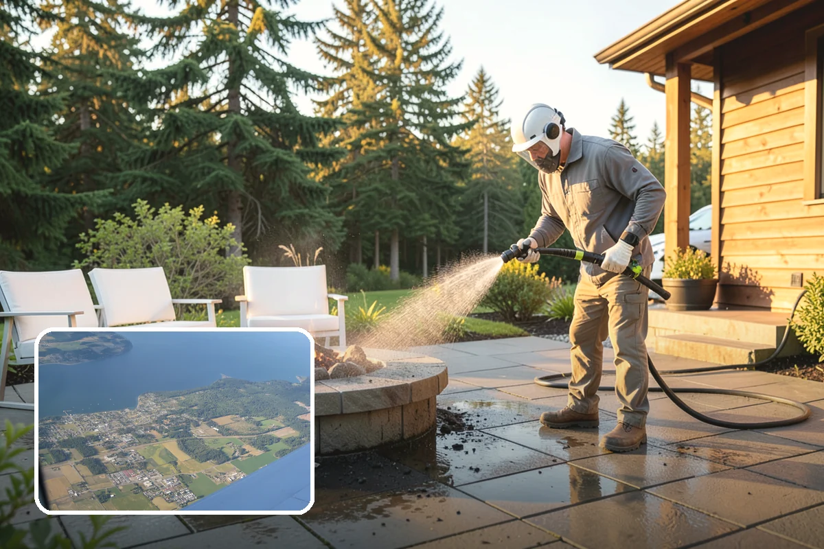 Painted Surface Cleaning in Coupeville, Island County, WA - Removes mildew and grime from painted surfaces