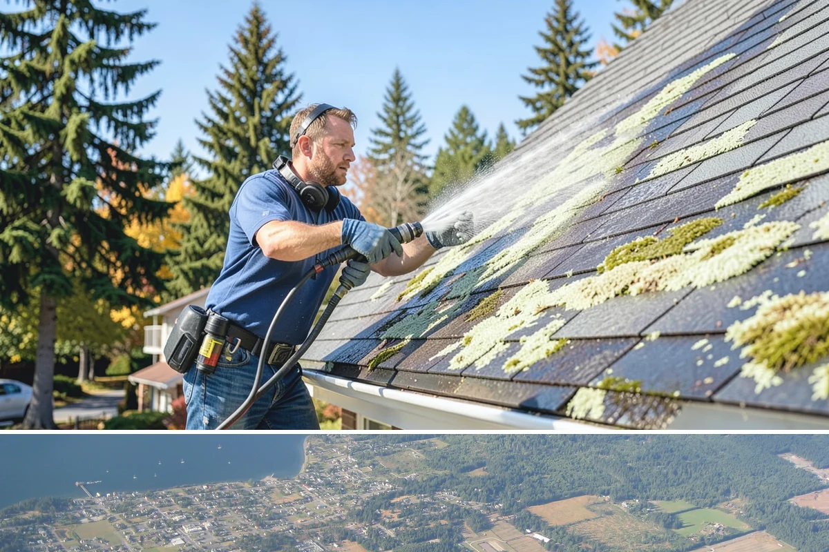 Painted Surface Cleaning in Coupeville, Island County, WA - Clean painted surfaces in late spring so mildew and winter grime are cleared before the drier months.