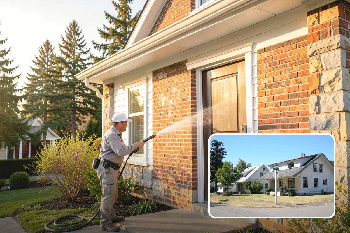 Painted Surface Cleaning in DuPont, Pierce County, WA - Removes mildew and grime from painted surfaces