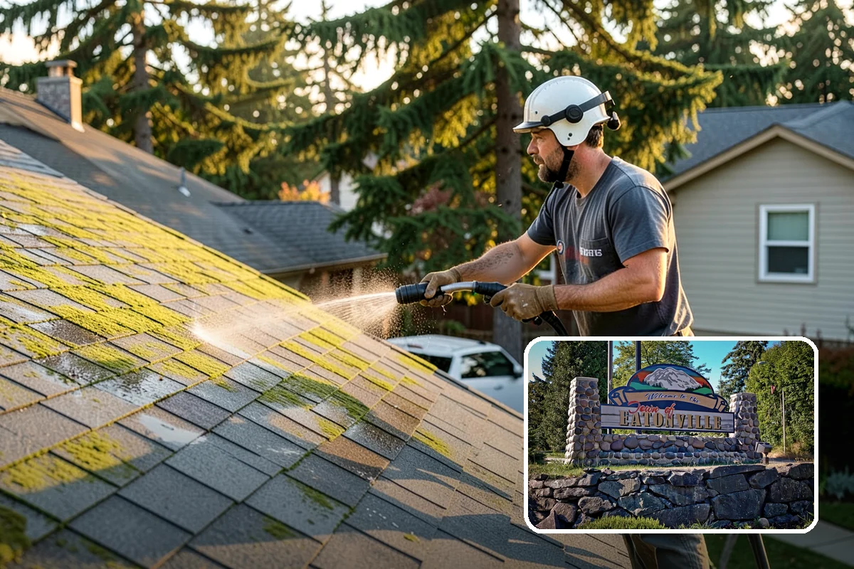 Painted Surface Cleaning in Eatonville, Pierce County, WA - Removes mildew and grime from painted surfaces