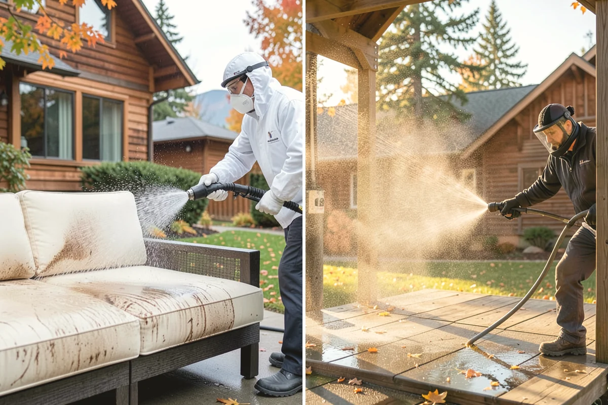 Painted Surface Cleaning in Edgewood, Pierce County, WA - Inspect the painted surfaces and their condition
