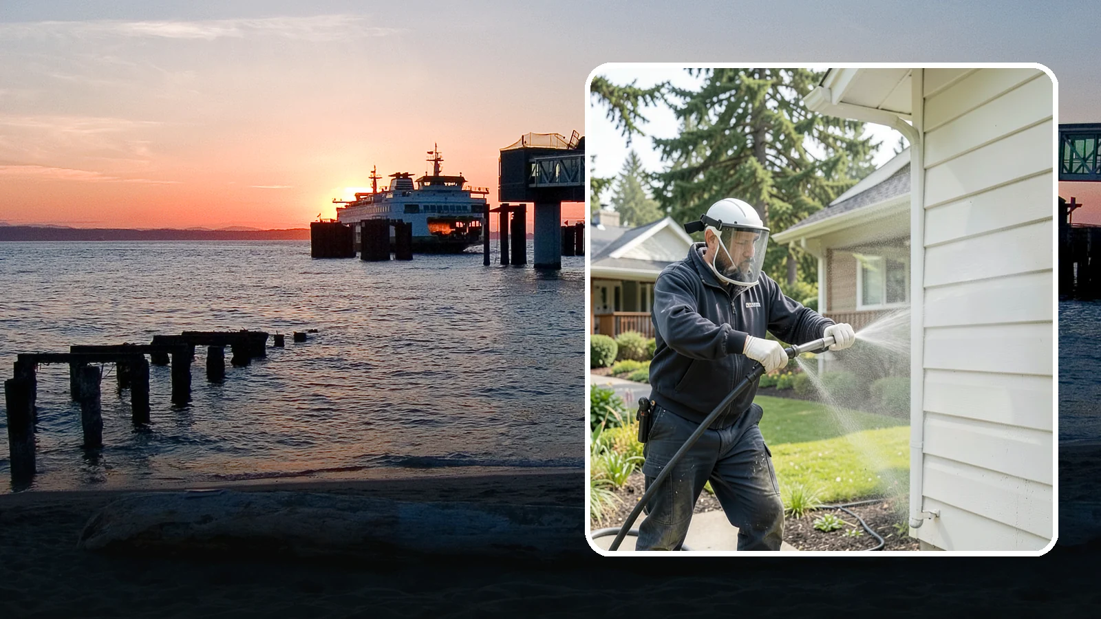 Painted Surface Cleaning in Edmonds, Snohomish County, WA - Low-pressure cleaning of painted siding, trim, and surfaces that lifts grime and mildew without harming the finish.