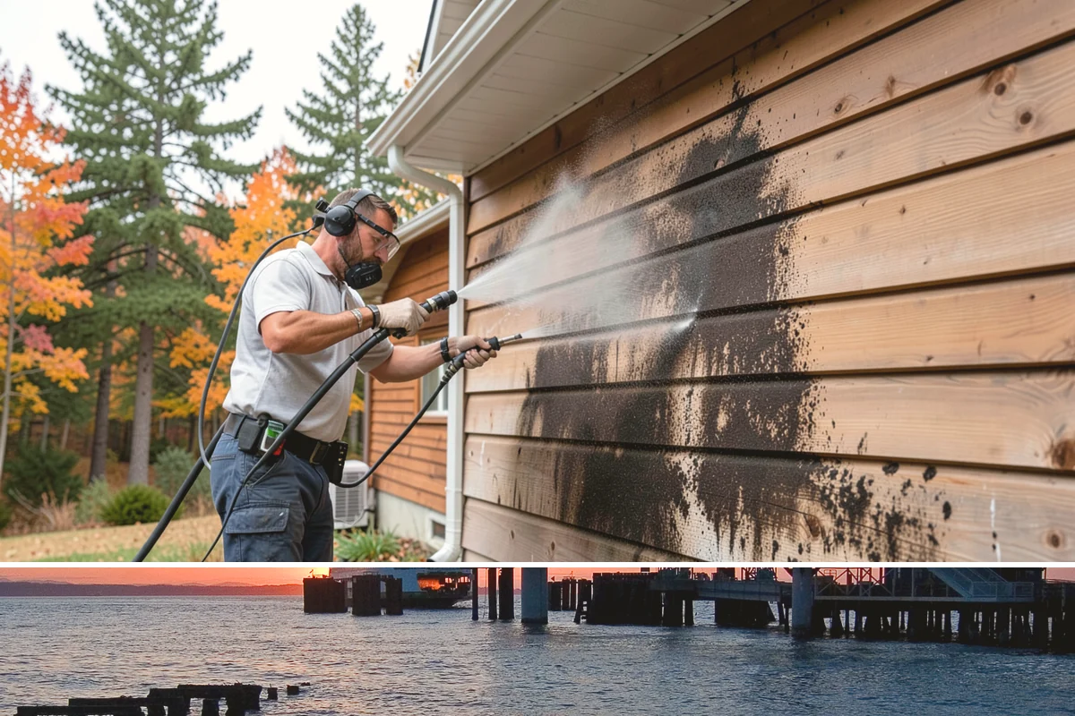 Painted Surface Cleaning in Edmonds, Snohomish County, WA - Clean painted surfaces in late spring so mildew and winter grime are cleared before the drier months.