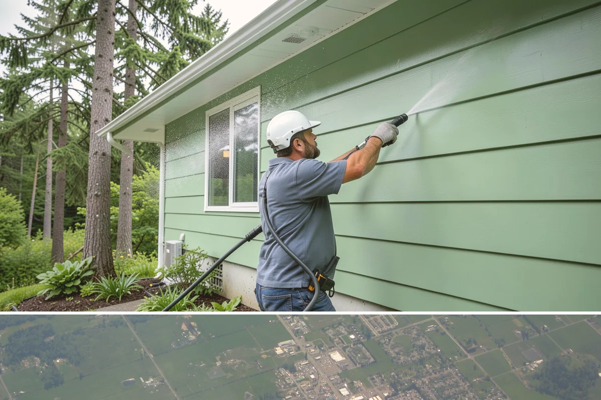 Painted Surface Cleaning in Enumclaw, King County, WA - Clean painted surfaces in late spring so mildew and winter grime are cleared before the drier months.