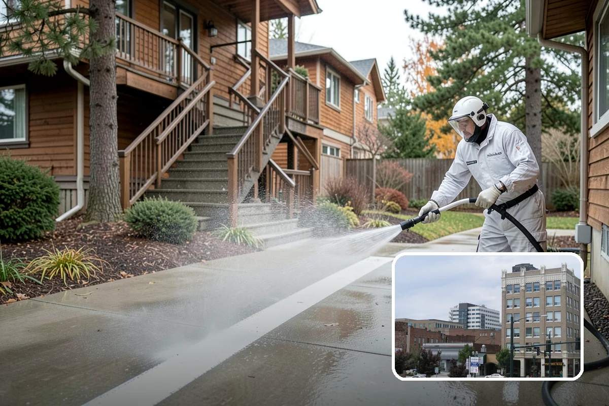 Painted Surface Cleaning in Everett, Snohomish County, WA - Removes mildew and grime from painted surfaces